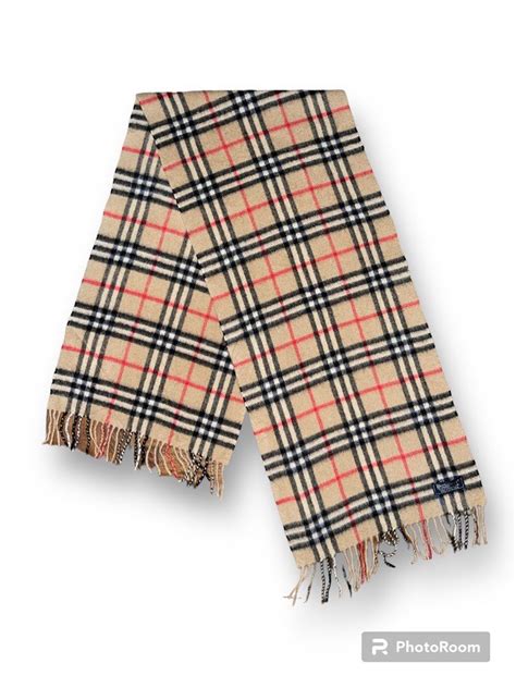 plaid scarf burberry|authentic burberry plaid scarf.